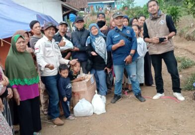 Tepat Hari Kesaktian Pancasila Forum KIM Kab. Bandung Salurkan Bantuan Bagi Korban Gempa Bumi Kertasari.